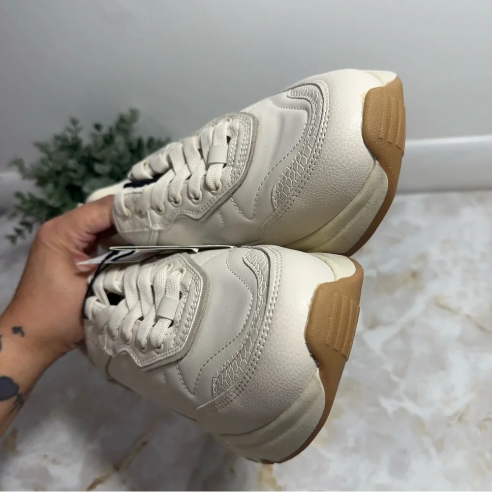 NWT Zara Women Single Running Shoes Size 8 Zara 39‎ Minimalist Chunky Dad Casual
